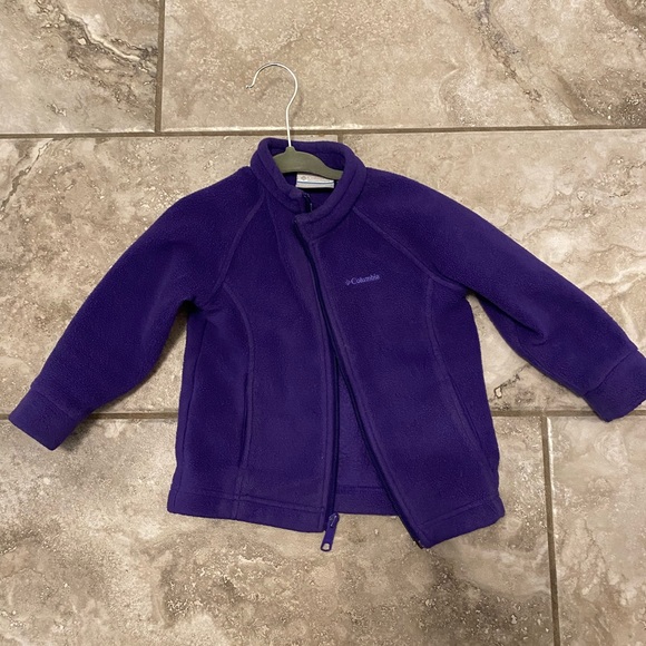 💜 Columbia fleece 18-24M 💜 Like new ! - Picture 2 of 3